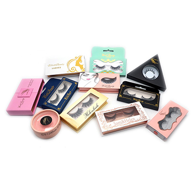 3D false eyelashes beauty packaging box