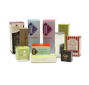 cosmetic lotion paper packaging box